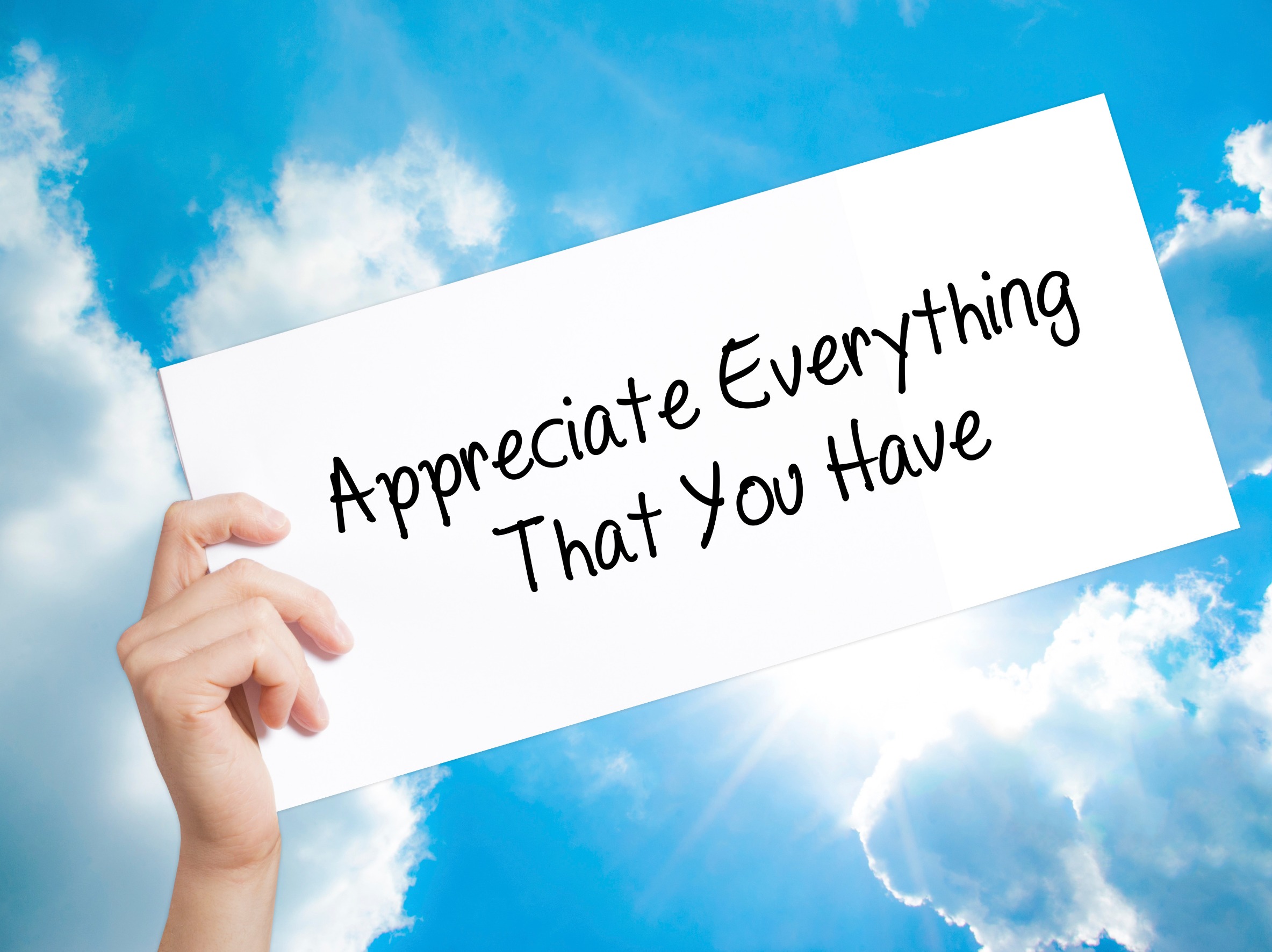 no-spend month appreciate everything that you have
