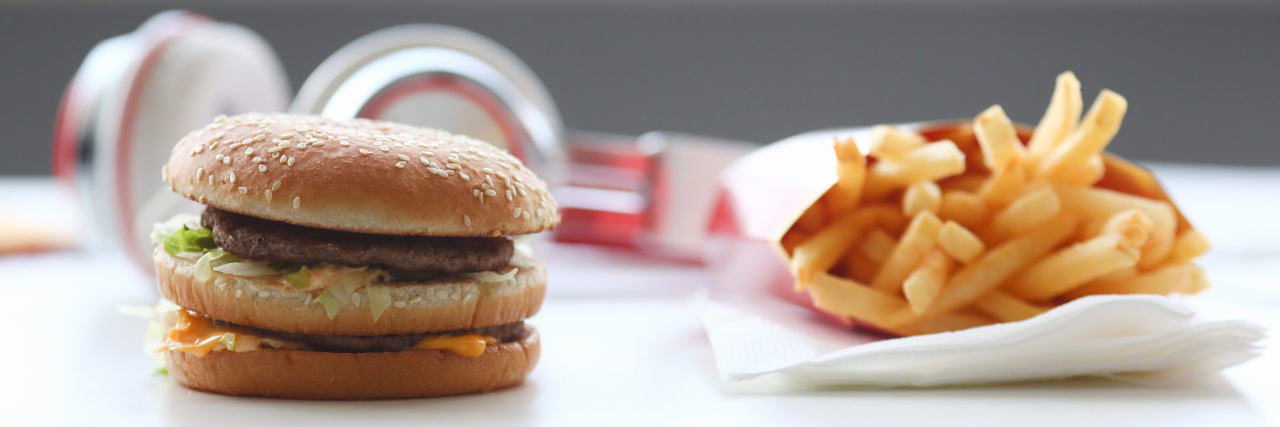 Hamburger and Fries