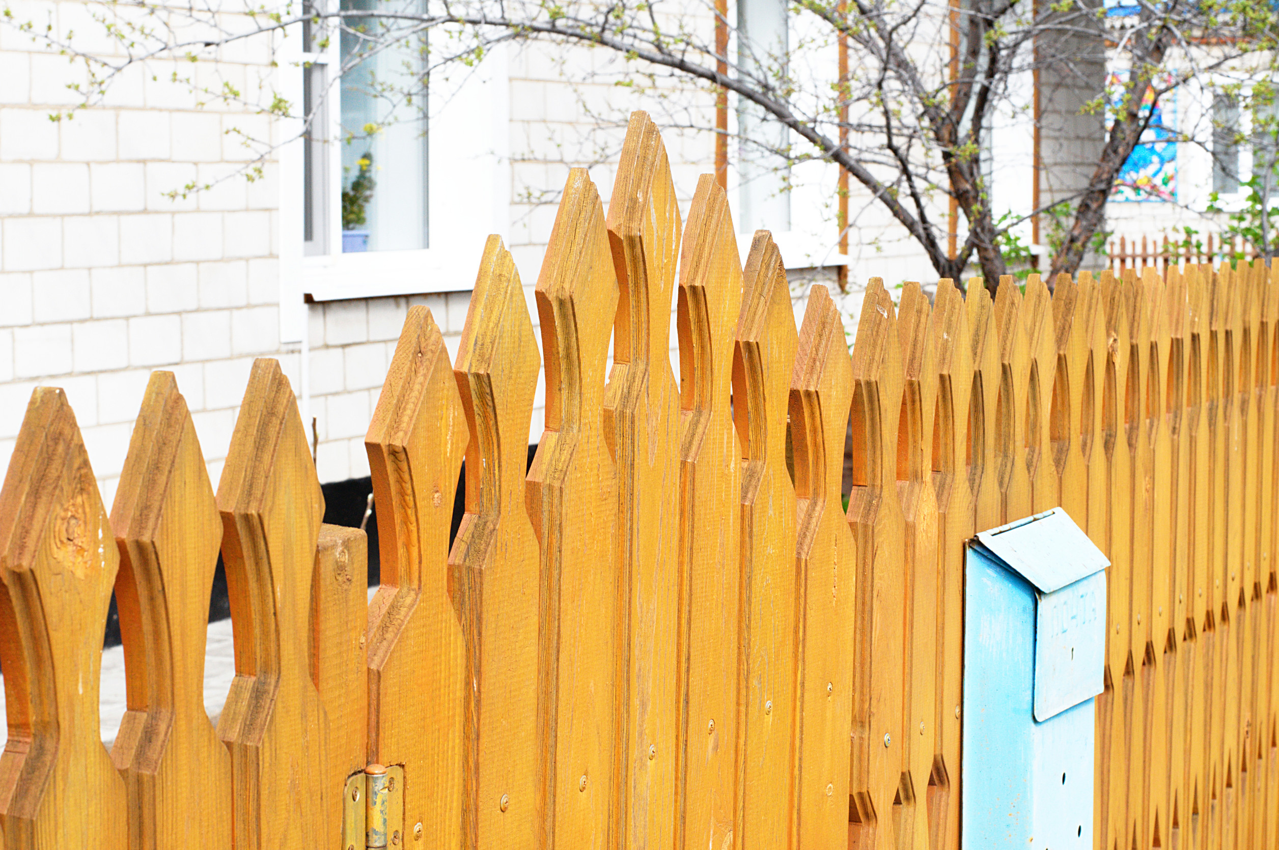 Fence Around a House