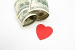 Money and a heart