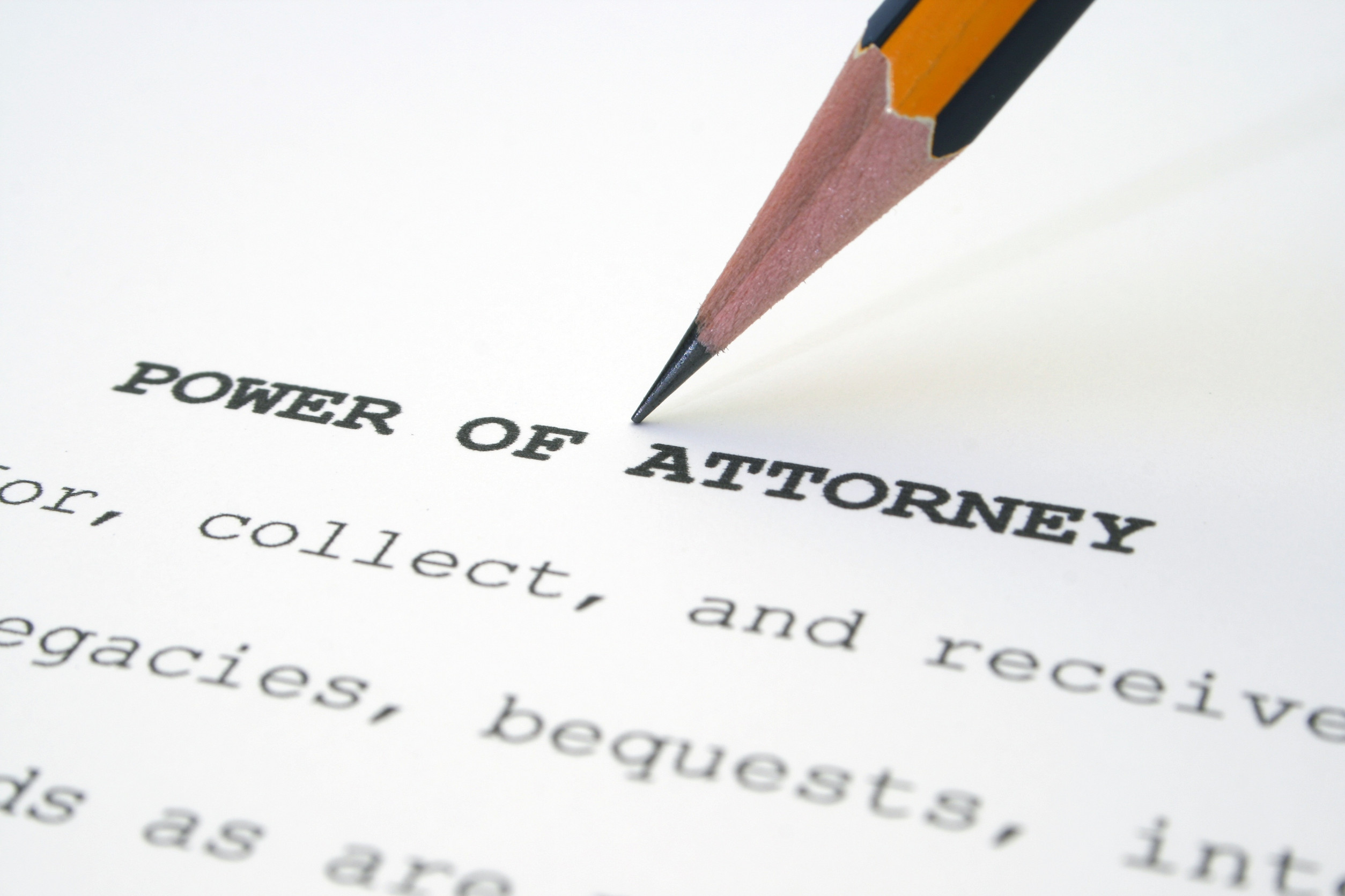 Power Of Attorney