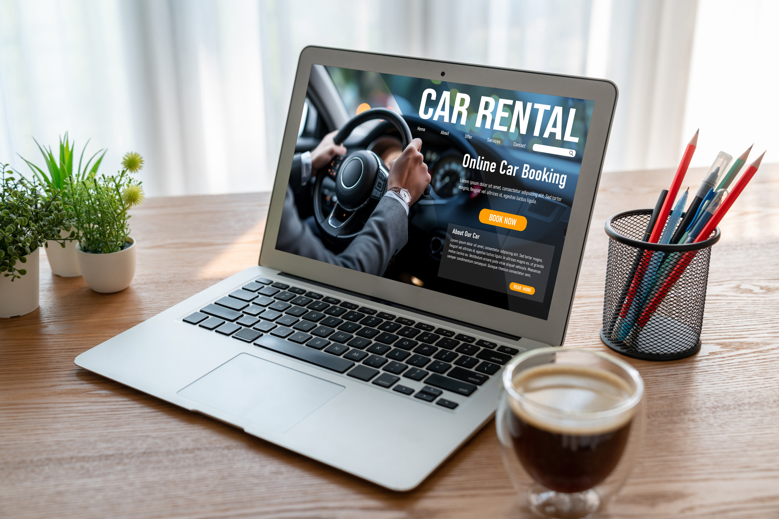 Rental Car Website